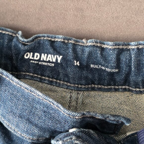 Old Navy Boys Jean Shorts Bundle – Size XL (14–16) – 5 Pairs - Picture 5 of 11